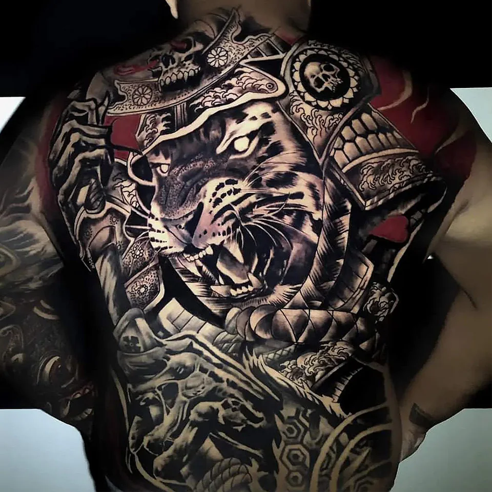 Cover-up tattoo at Downunder Tattoo Bali