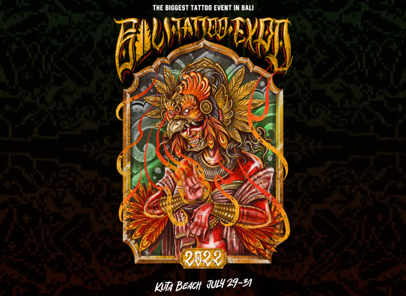 Downunder Tattoo Bali Studio at The Bali Tattoo Expo 2022