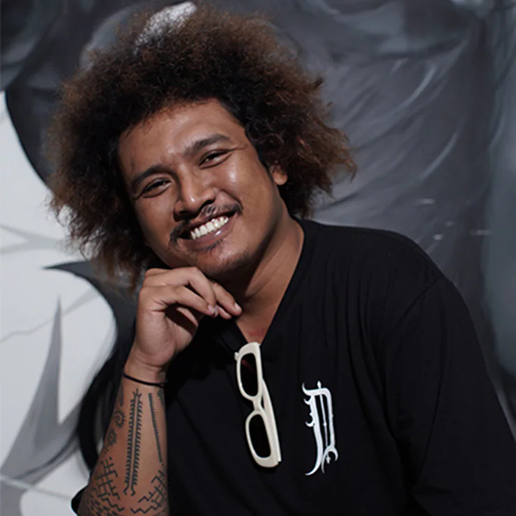 Tutut, tattoo artist at Downunder Tattoo Bali