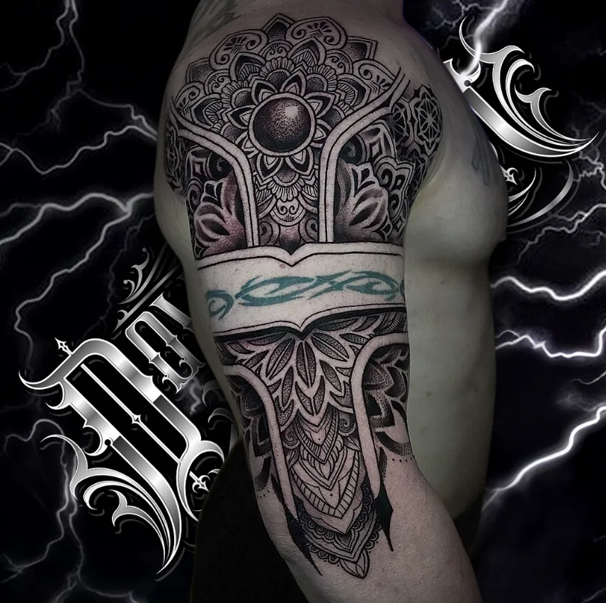 Reworking tattoo at Downunder Tattoo Bali